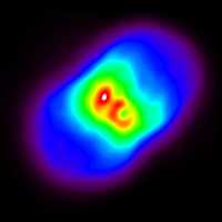 snmka hviezdy Eta Carinae v infraervenom okne