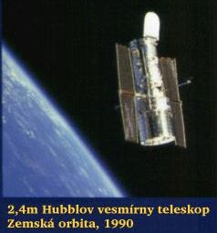 2,4m Hubblov vesmrny alekohad, Zemsk orbita, 1990